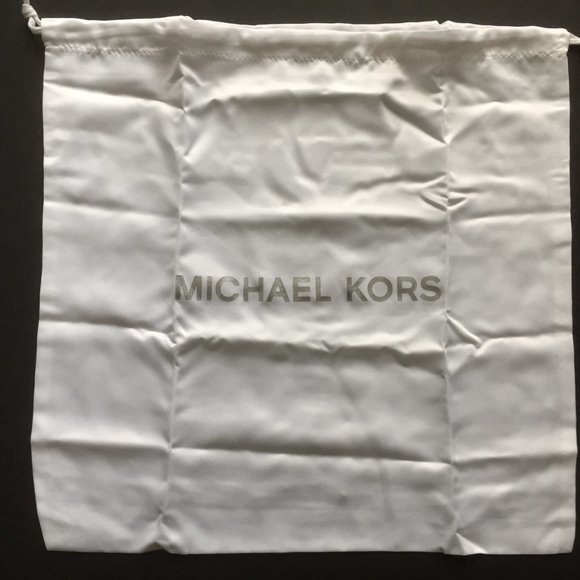 Michael Kors Natalie Leather & Suede Plum Medium Chain Messenger Bag/$378 RETAIL - Picture 11 of 11